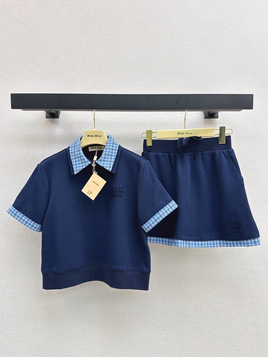 25ss polo skirt set