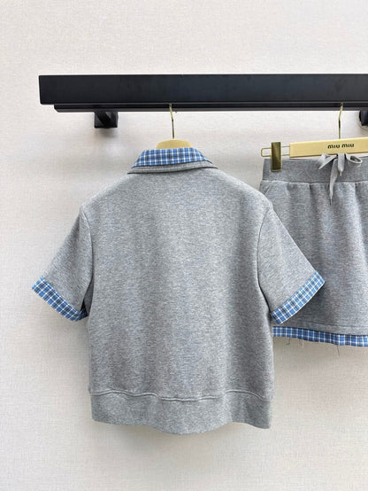 25ss polo skirt set