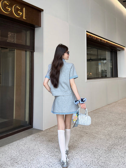 25ss polo skirt set