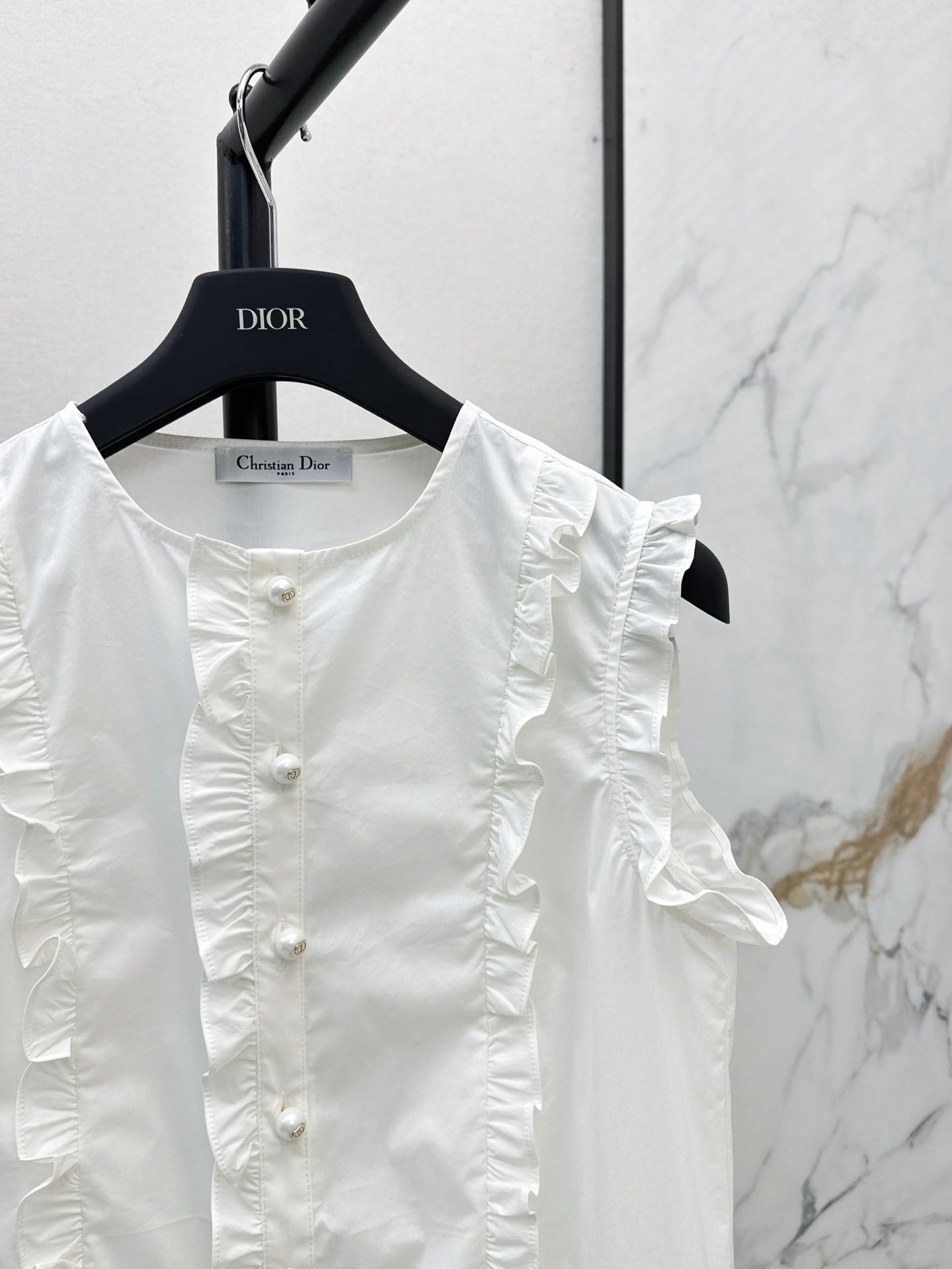 25ss ruffle vest