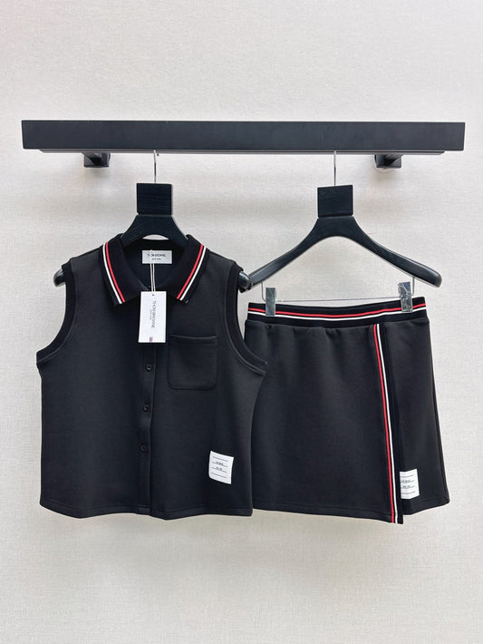 25ss vest skirt set