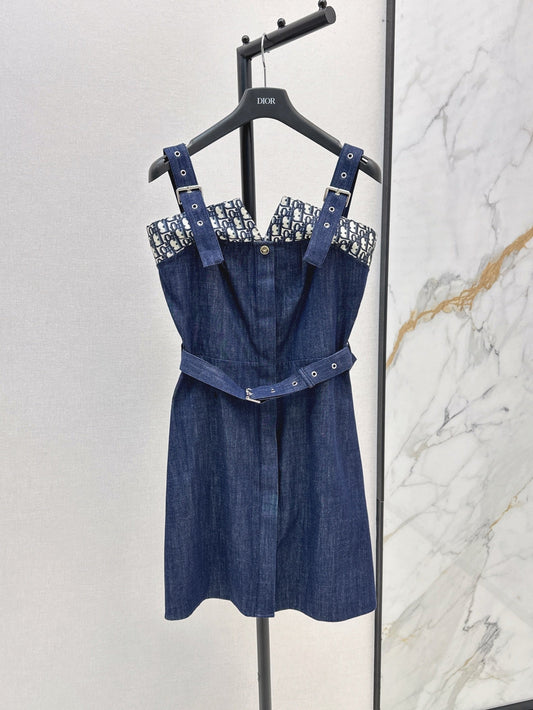 25SS denim dress