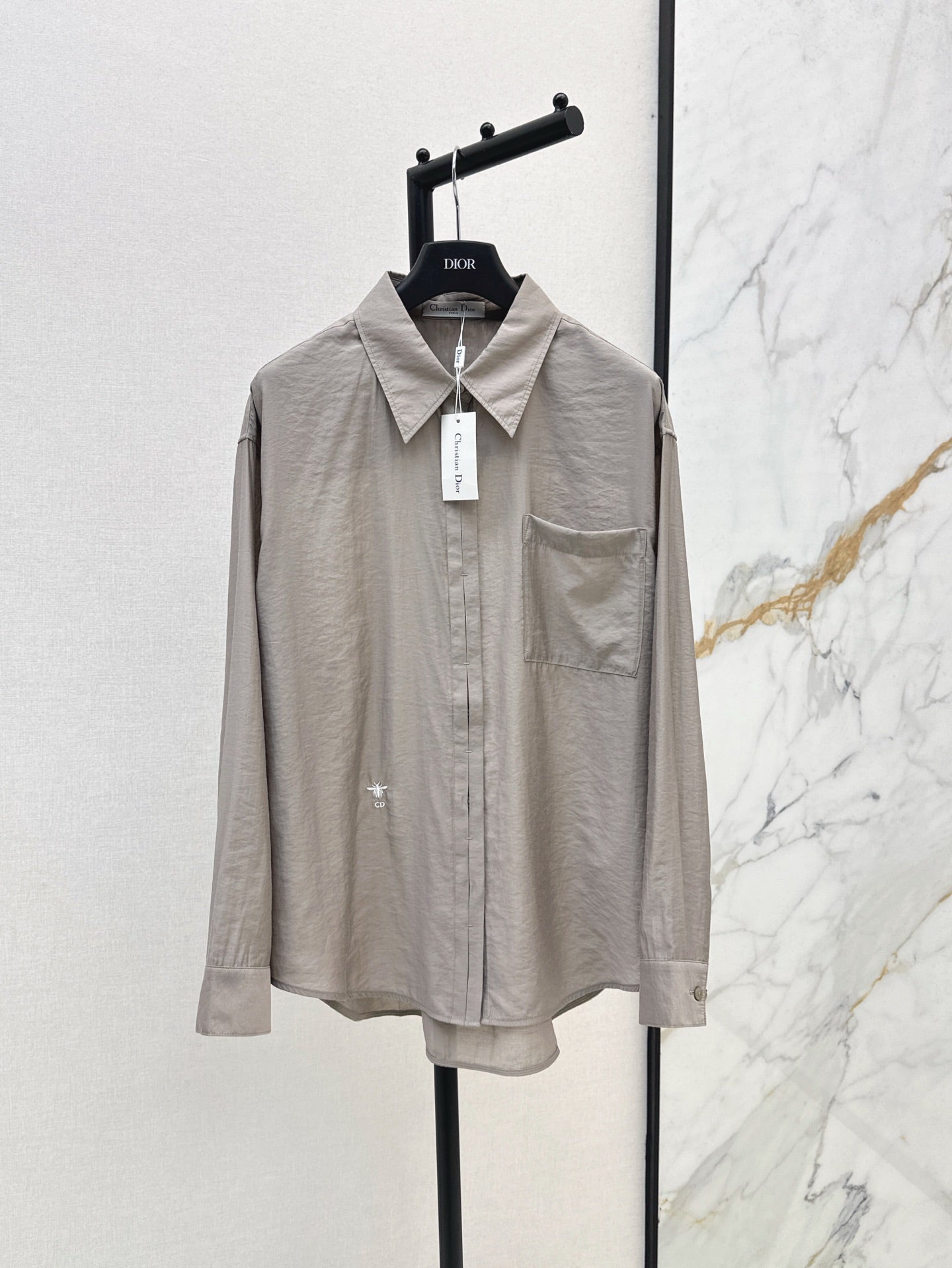 25ss embroidered shirt