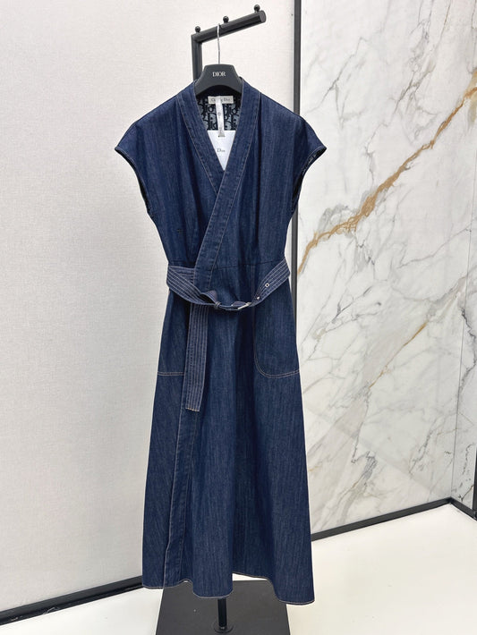 25ss denim dress