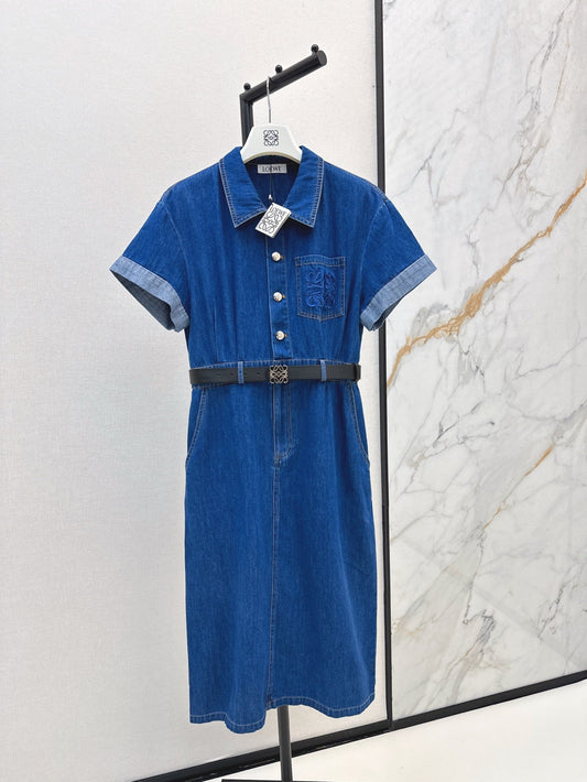 25ss denim dress