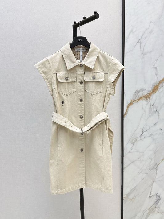 25ss denim dress