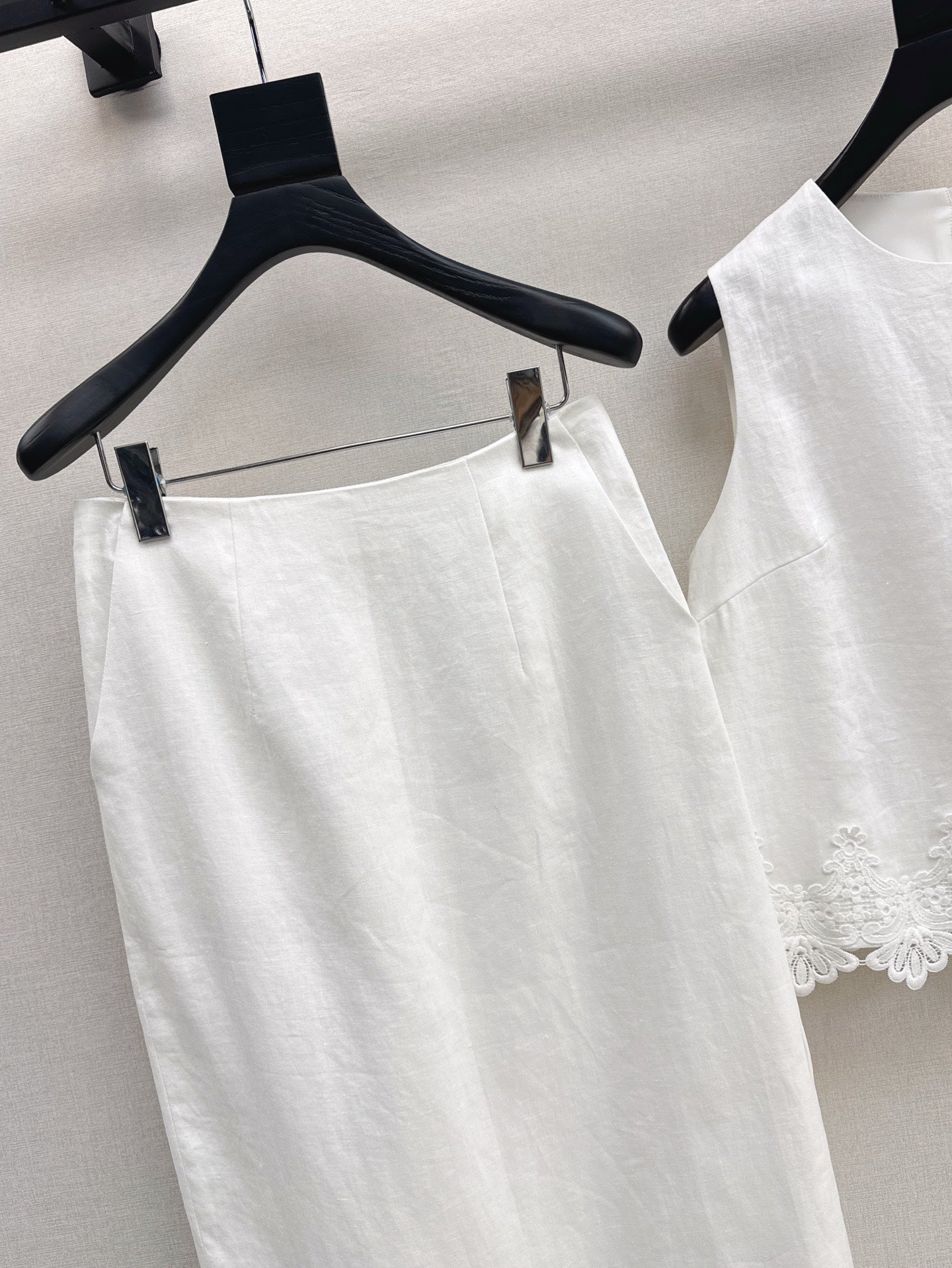 25ss embroidered lace suit