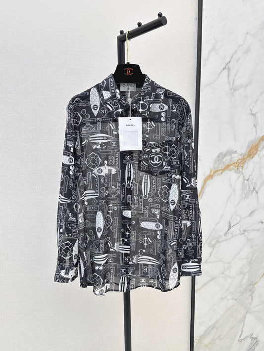 25ss print shirt