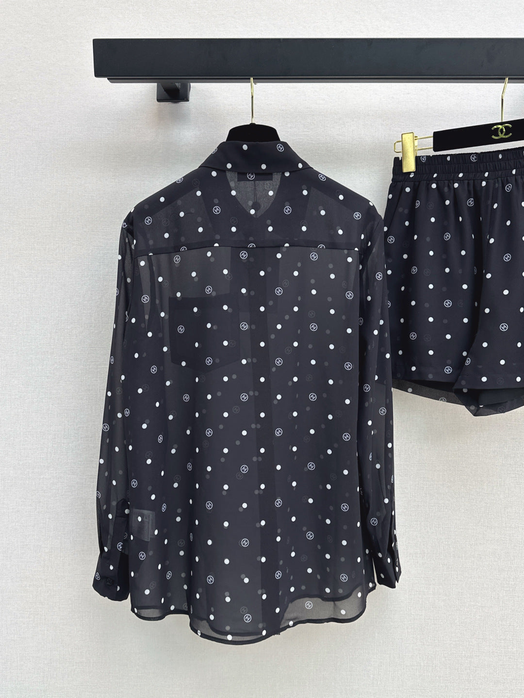 25ss print shirt suit