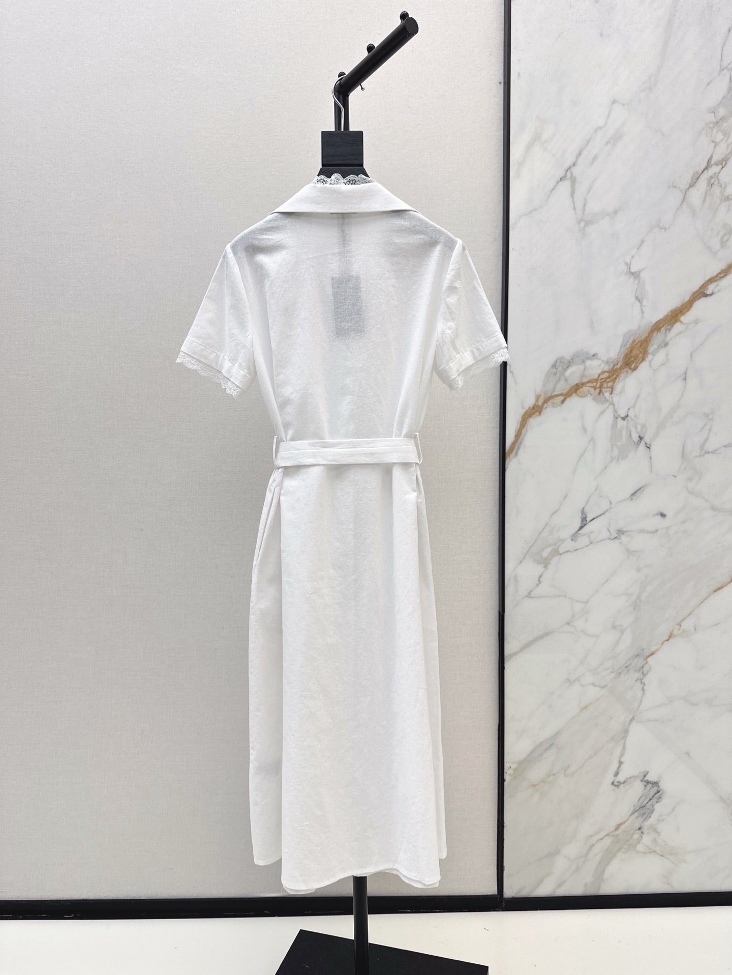 25ss lace shirt dress
