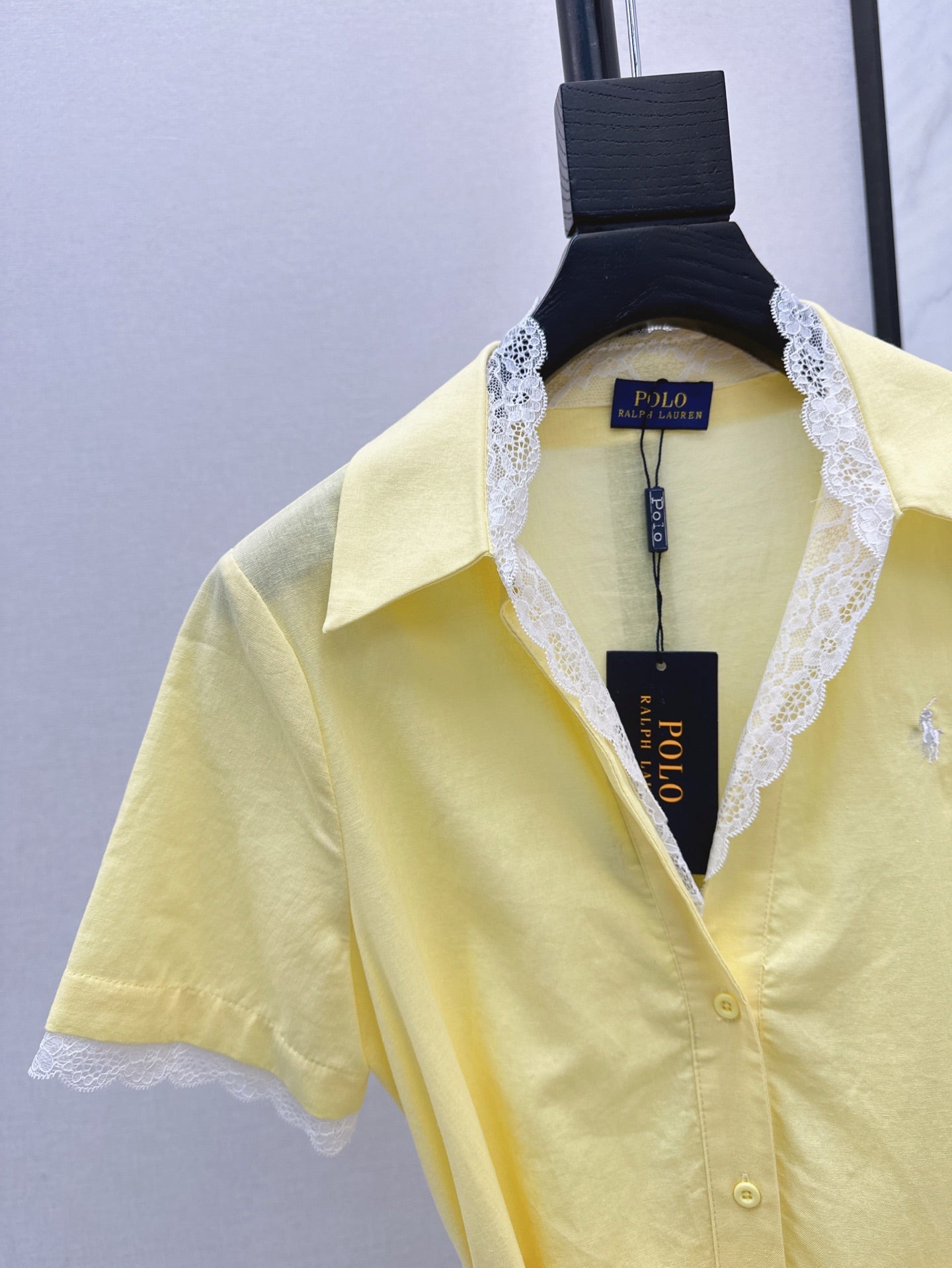 25ss lace shirt dress