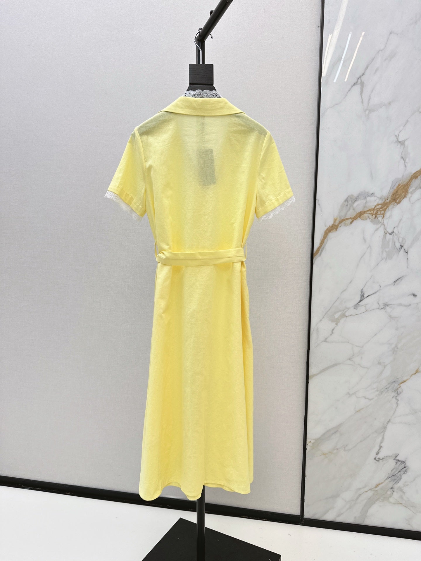 25ss lace shirt dress