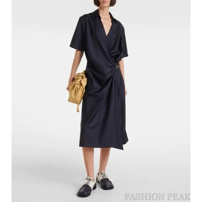 25ss pleated dress