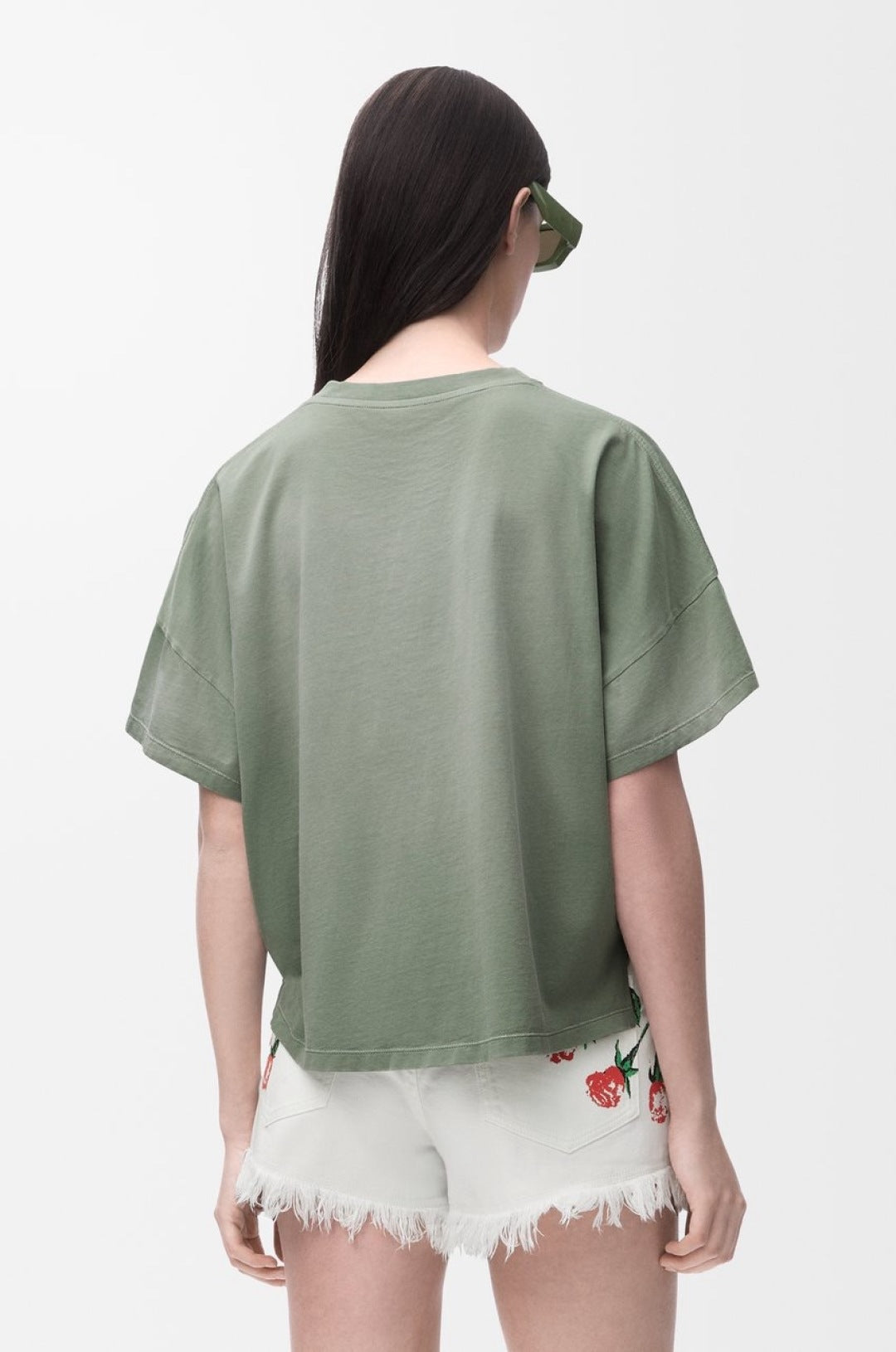 25ss embroidered t-shirt