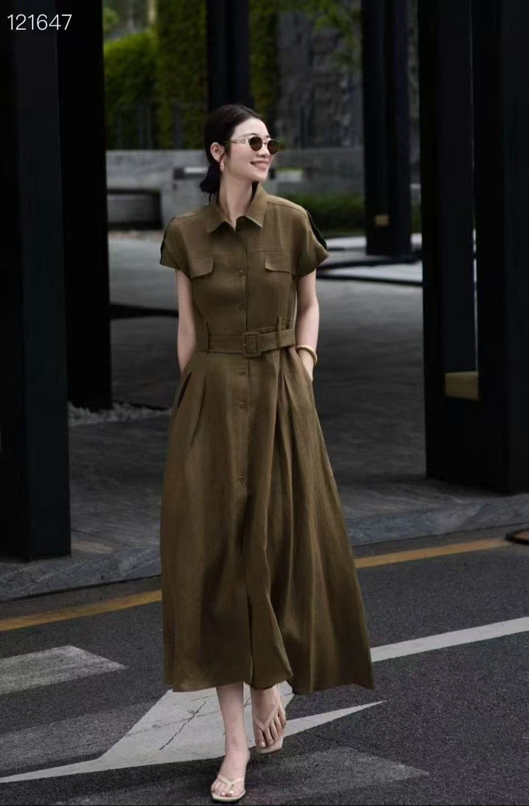 25ss Linen dress