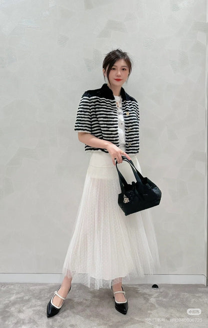 25ss pleated skirt
