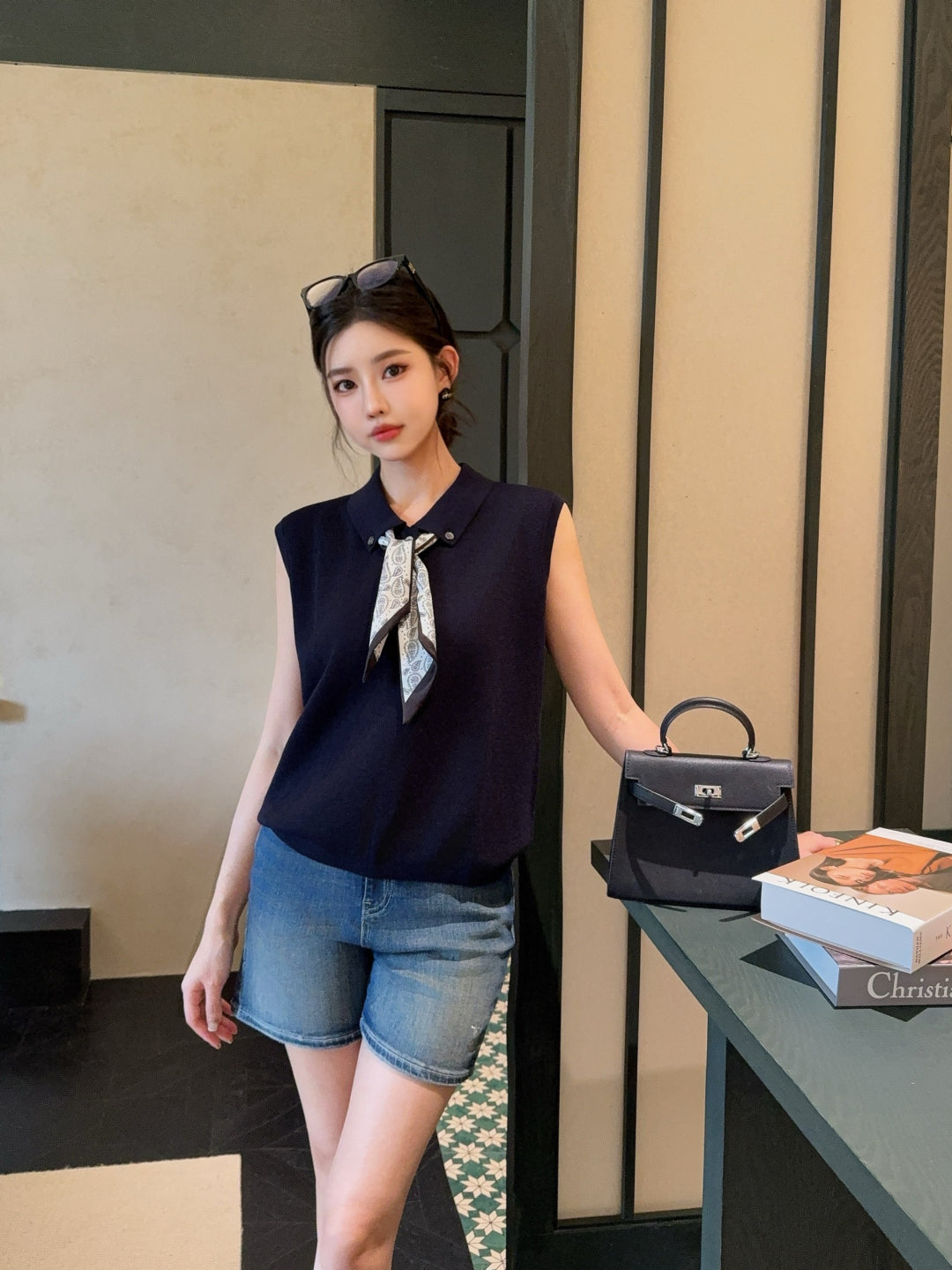 25SS knit vest