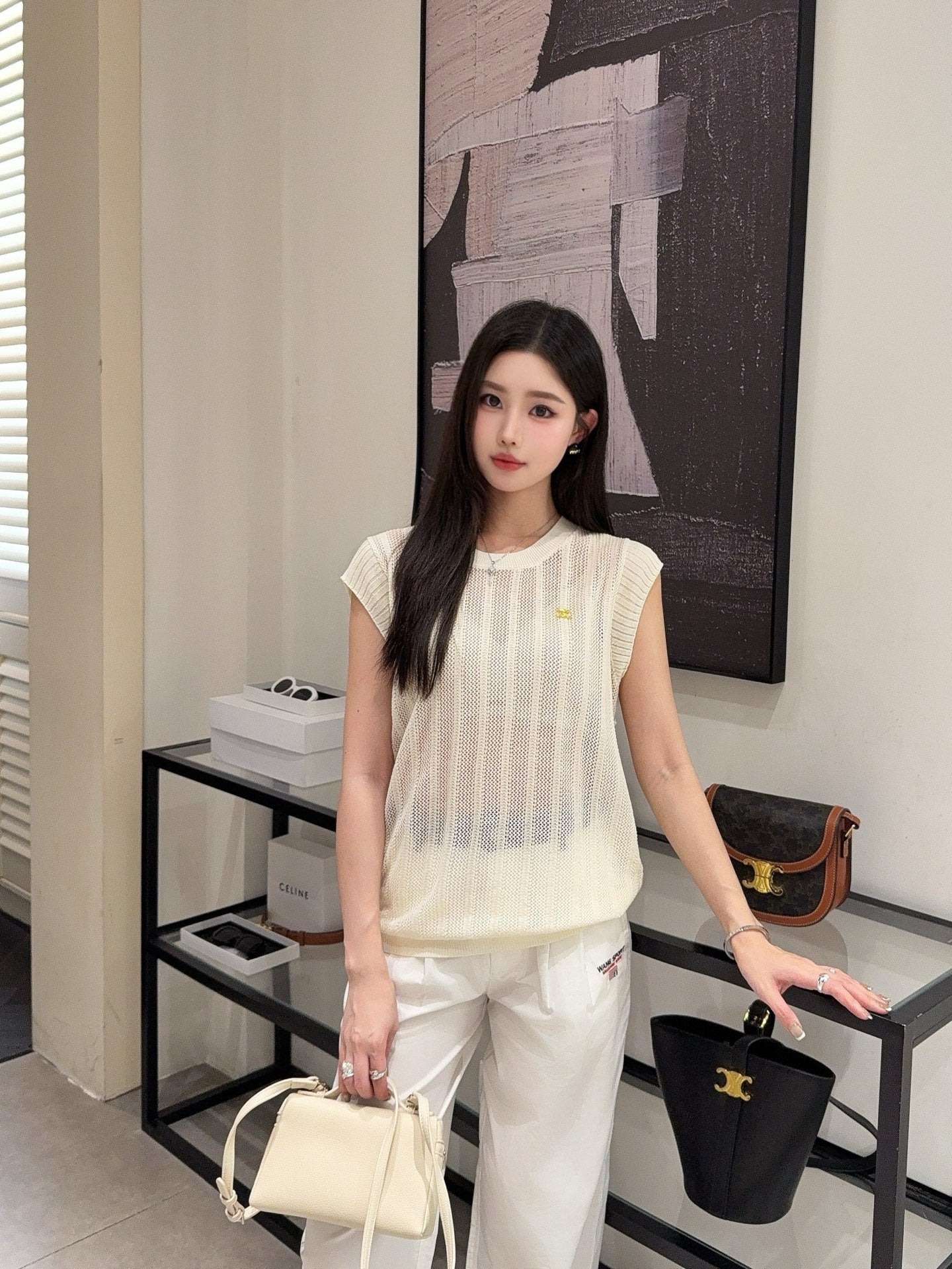 25ss knit vest