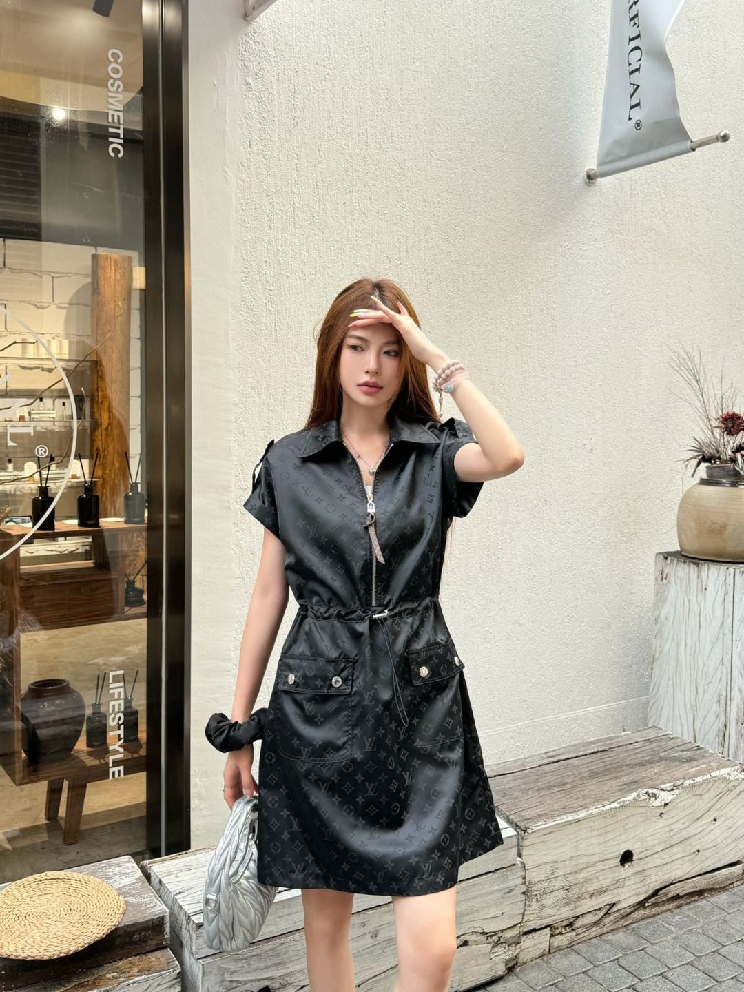 25ss monogram dress