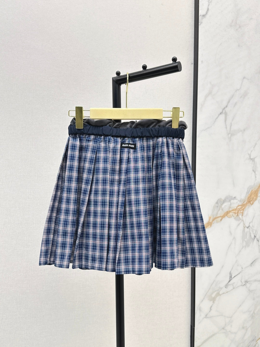25ss plaid skirt