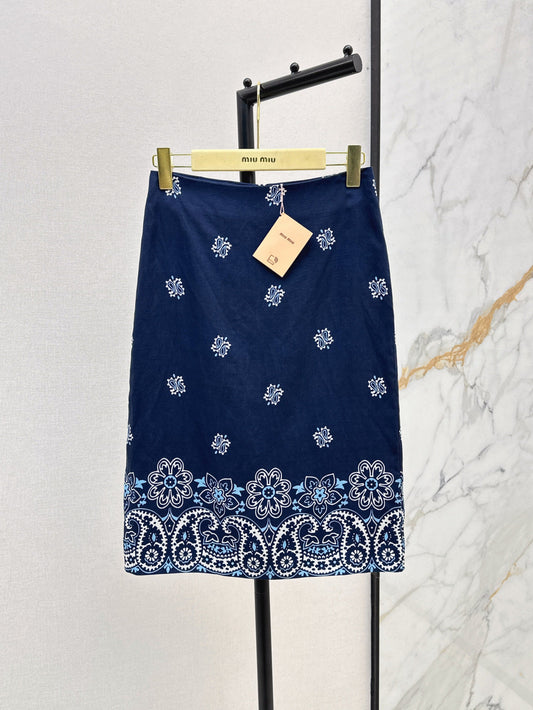 25ss linen skirt