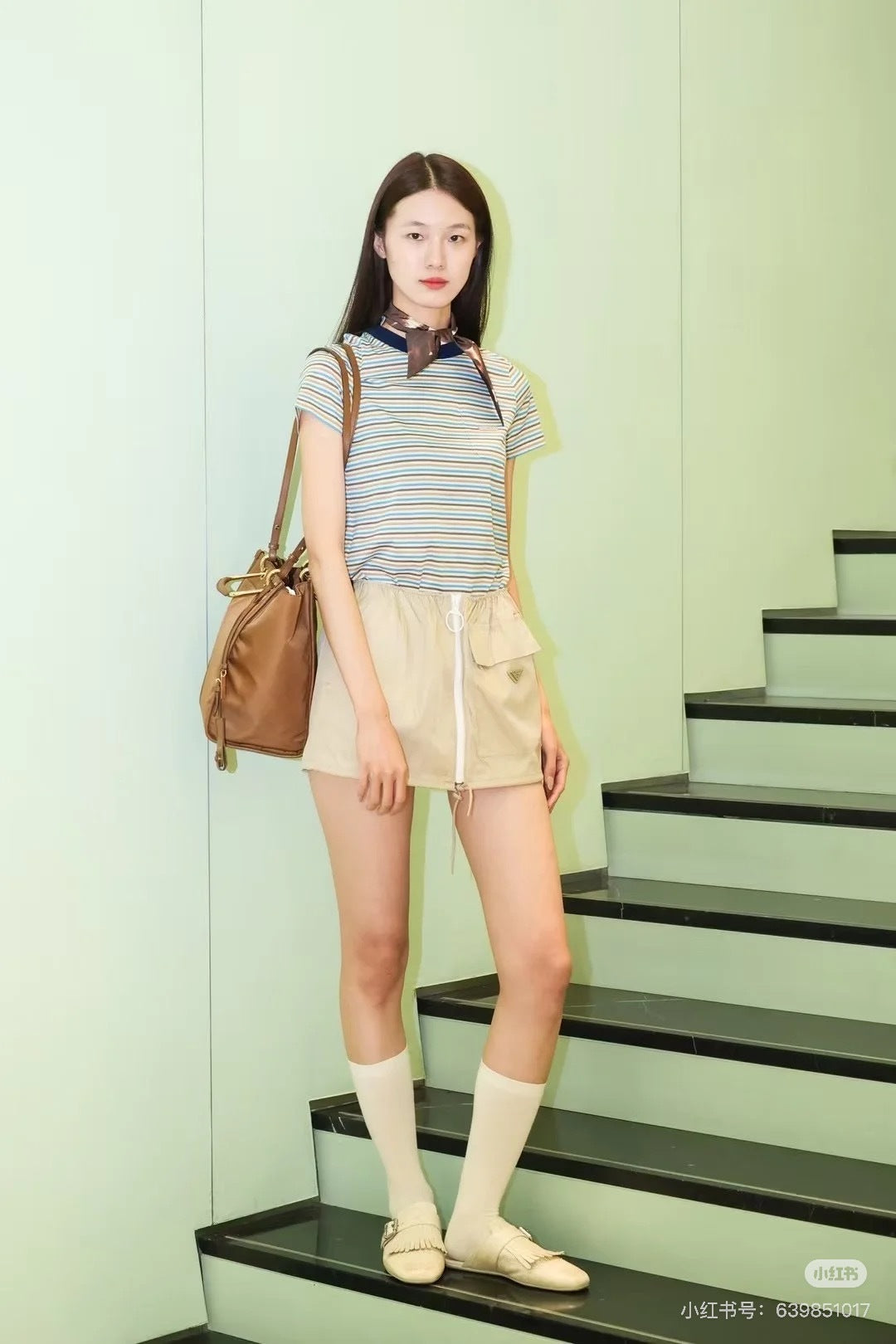 25ss zipper skirt