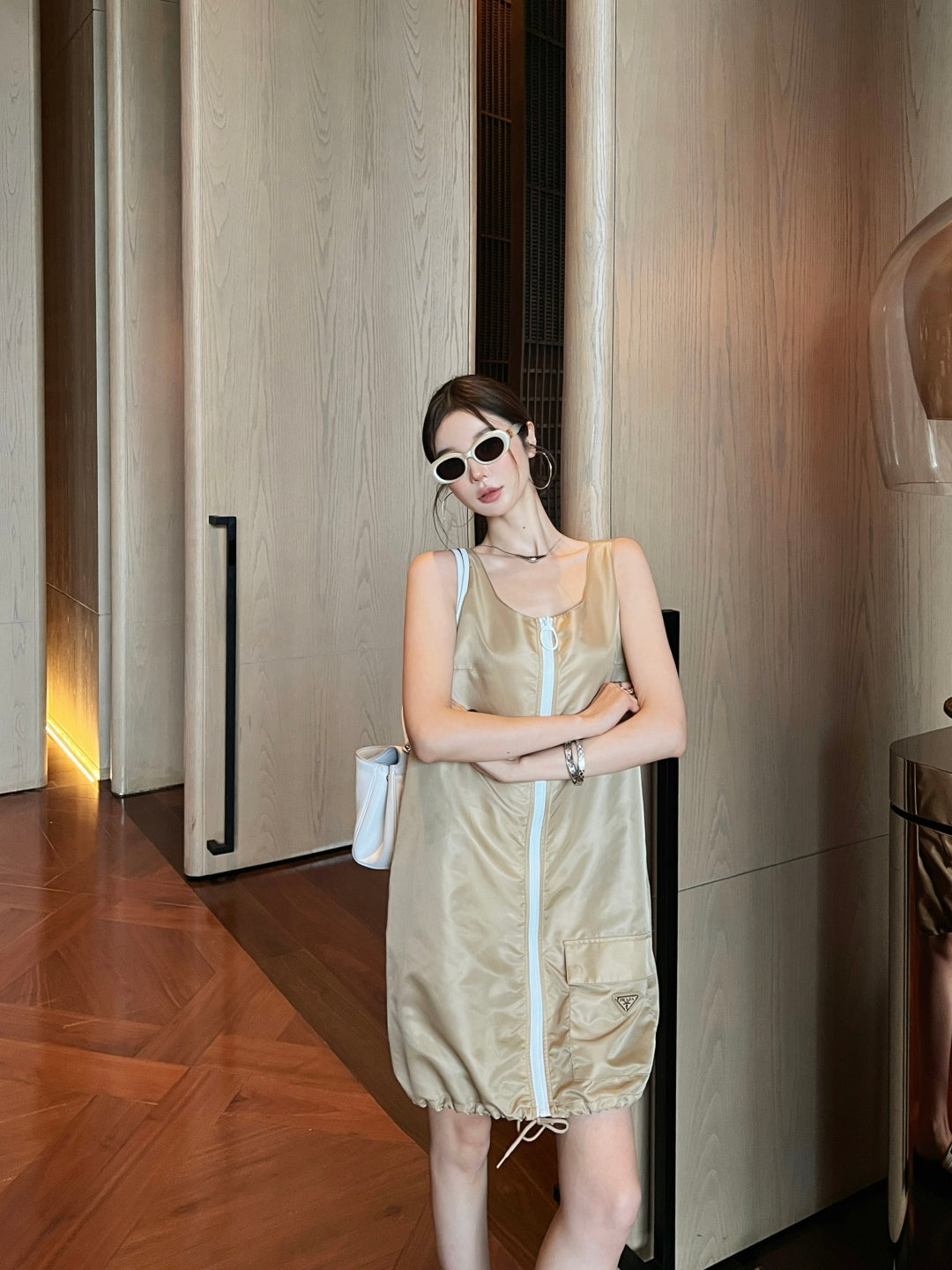 25ss zipper dress