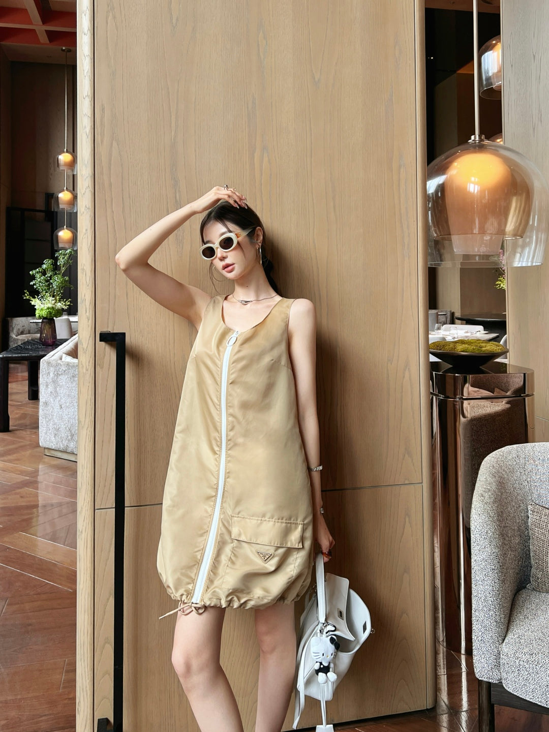 25ss zipper dress
