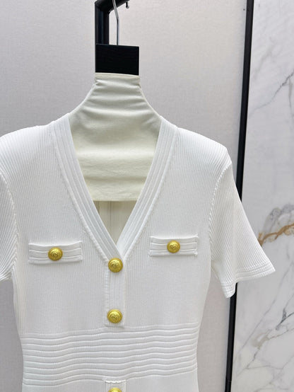 25ss buttons dress