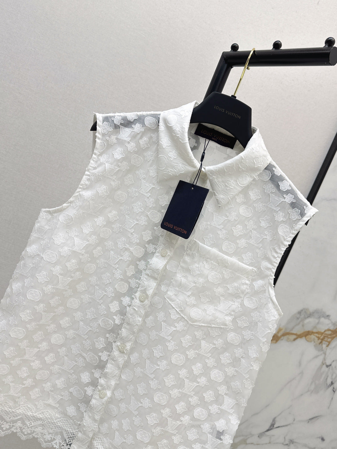 25ss lace vest