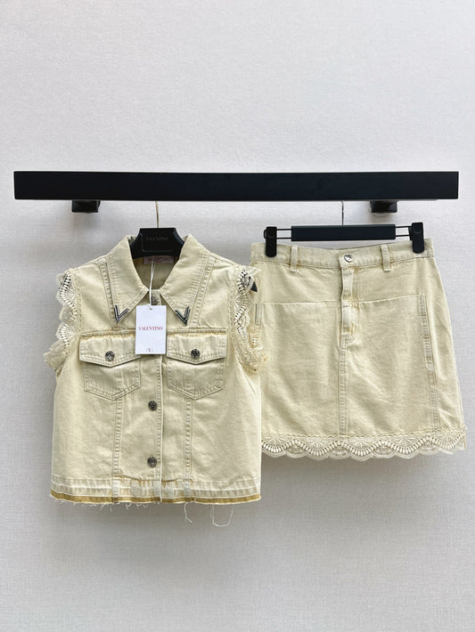 25ss lace suit