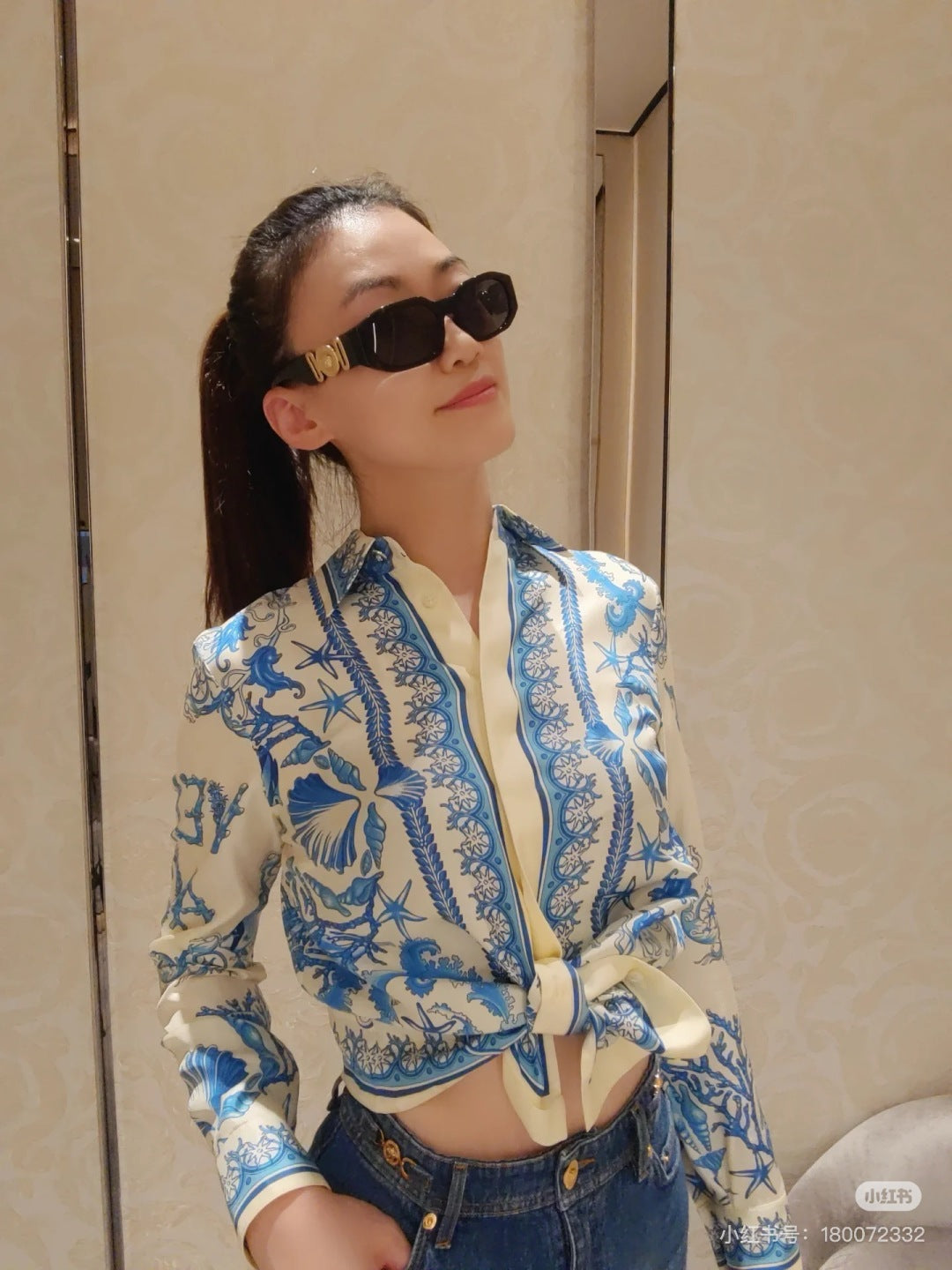25ss silk shirt