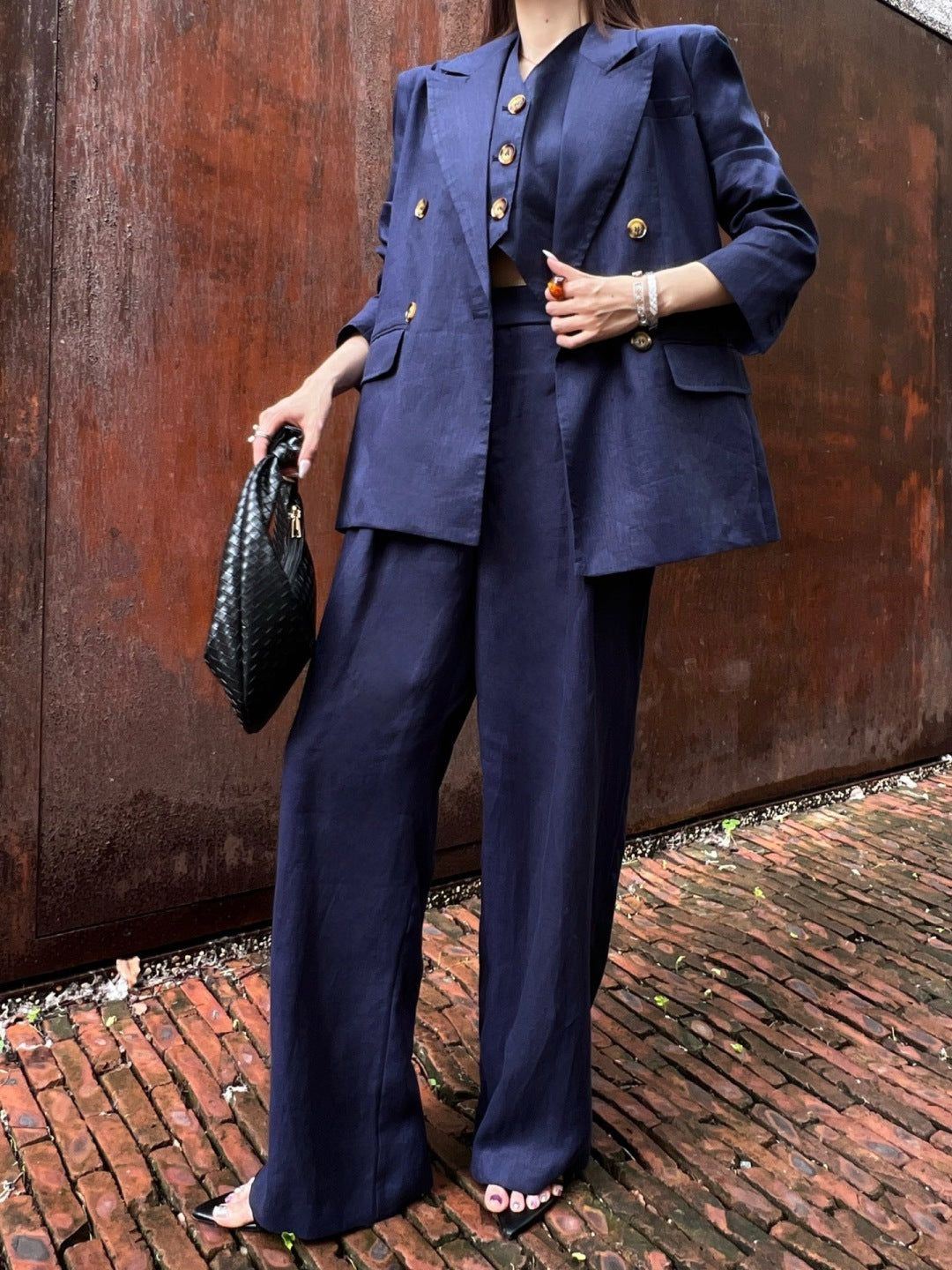 25ss Linen blazer