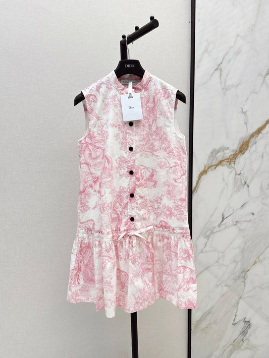 25SS print dress