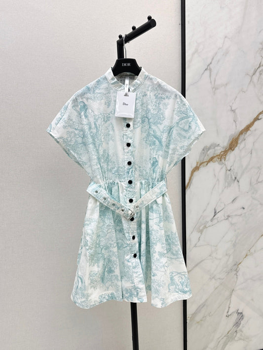 25SS print dress