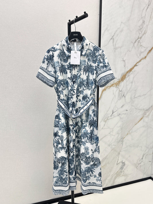25ss print dress