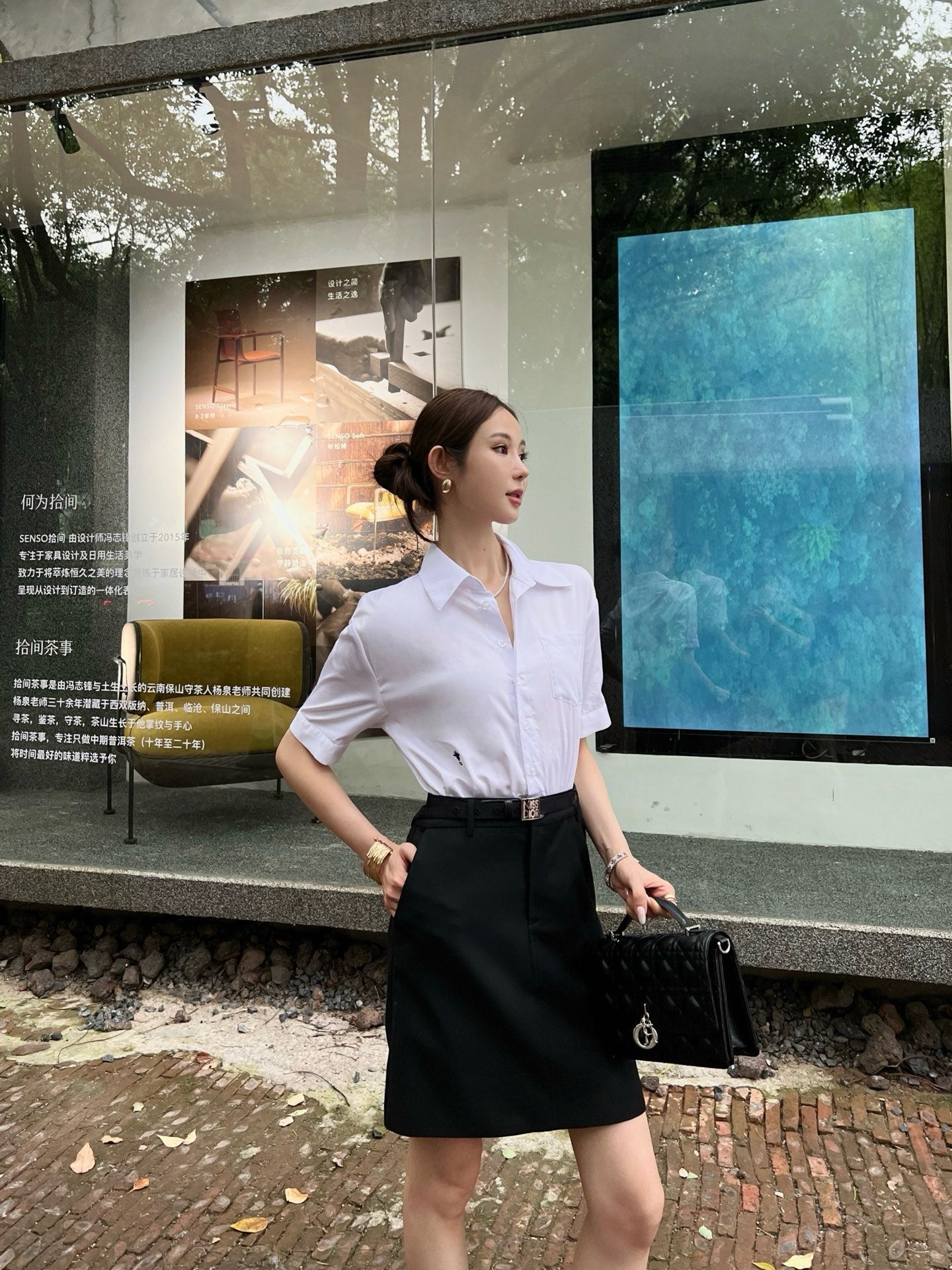 25ss miss shirt dress