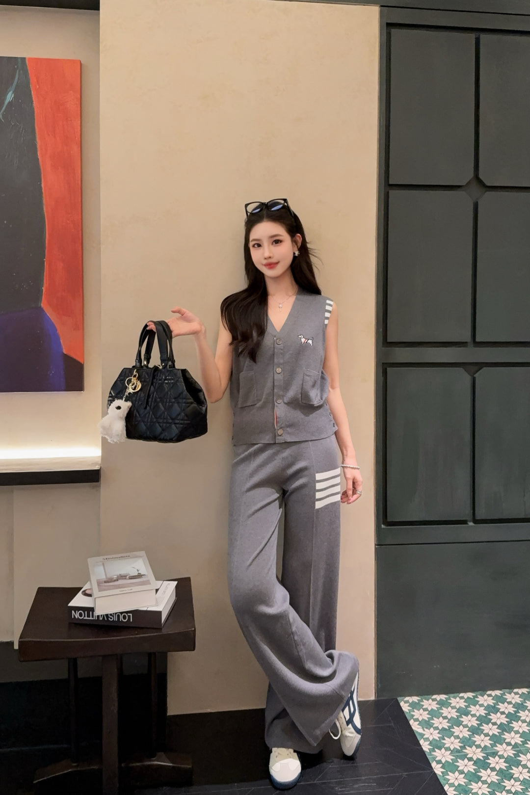 25ss knit suit