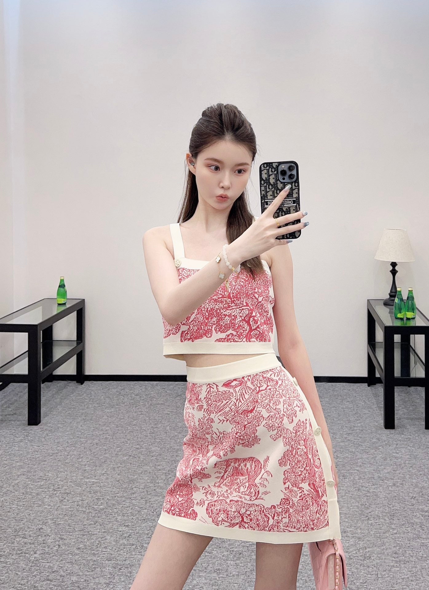 2025 new product Vest and skirt set