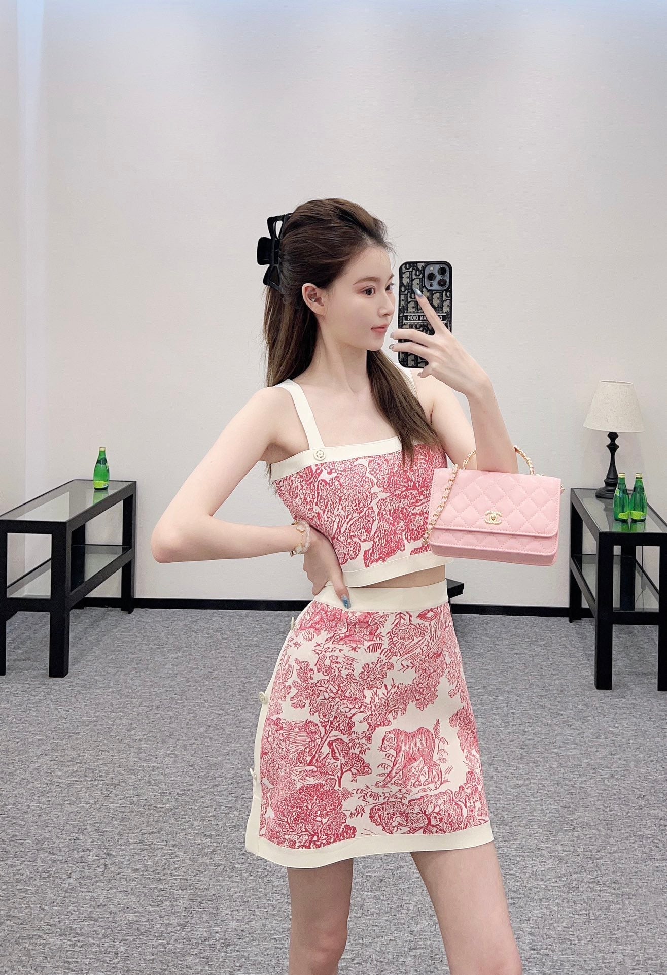 2025 new product Vest and skirt set