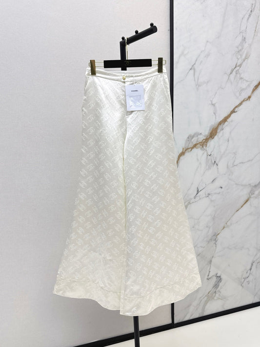 25fw silk bell bottom