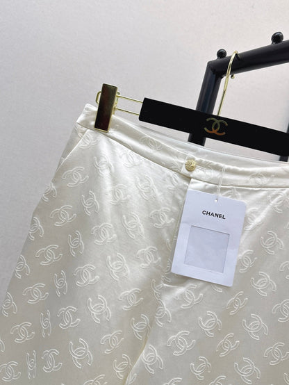 25fw silk bell bottom