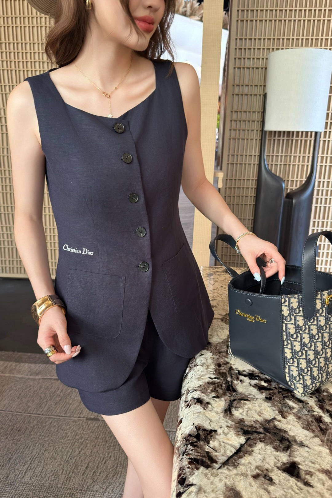 25ss linen suit