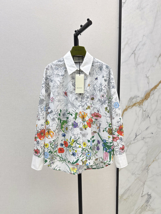 25ss printed shirt