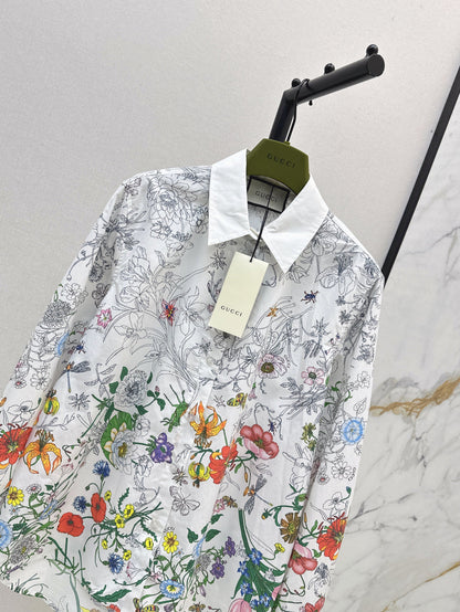 25ss printed shirt