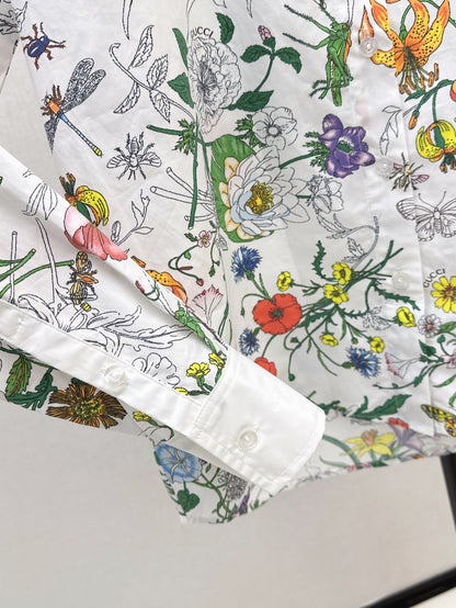 25ss printed shirt