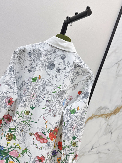 25ss printed shirt