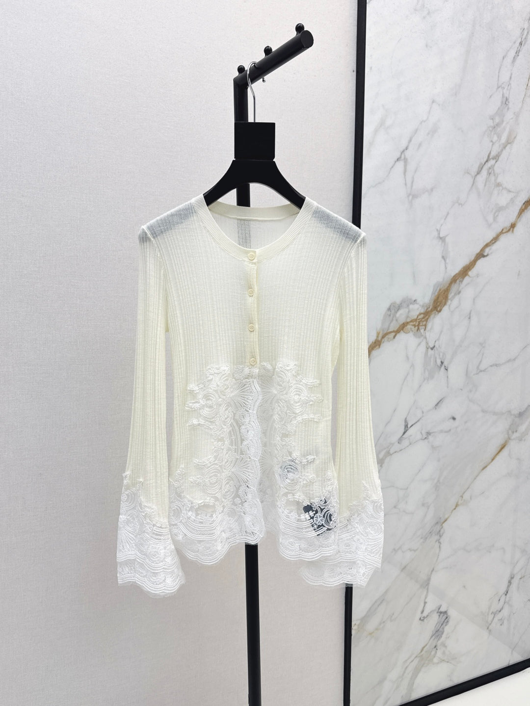 25fw lace cardigan