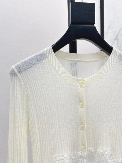 25fw lace cardigan