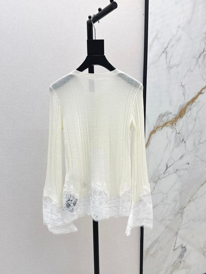 25fw lace cardigan